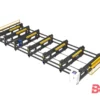 4-CHUCK HEAVY TUBE CUT Fiber Laser Pipe Cutting Machine with Auto Loading