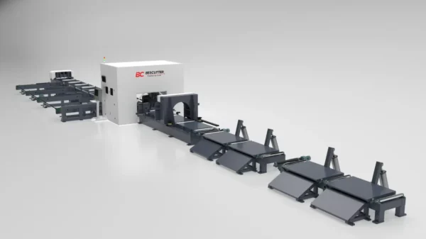 tian-profilemaster1 (1) Titan Orbit Fiber Laser Tube Cutter for I-Beam, Round and Square Structural Steel Cutting Head 360° Rotation & ±45° Bevel Cutting